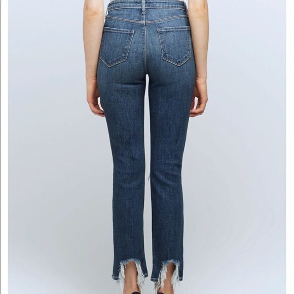 L’Agence High Line Destructed High Rise Skinny Jeans - Picture 3 of 9